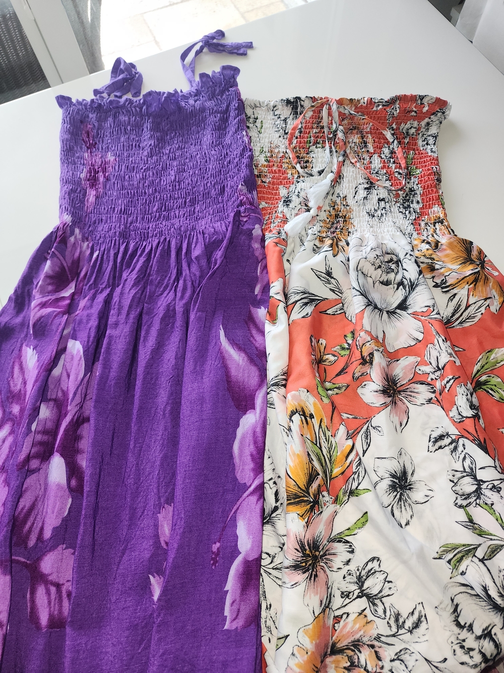 2 Sundress For Resort Or Vacation.